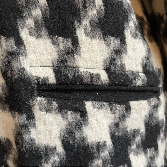 m by m Houndstooth Open Front Jacket - Picture 2 of 3